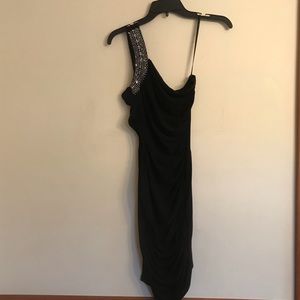 Jump Apparel One Shoulder Cut-Out Dress